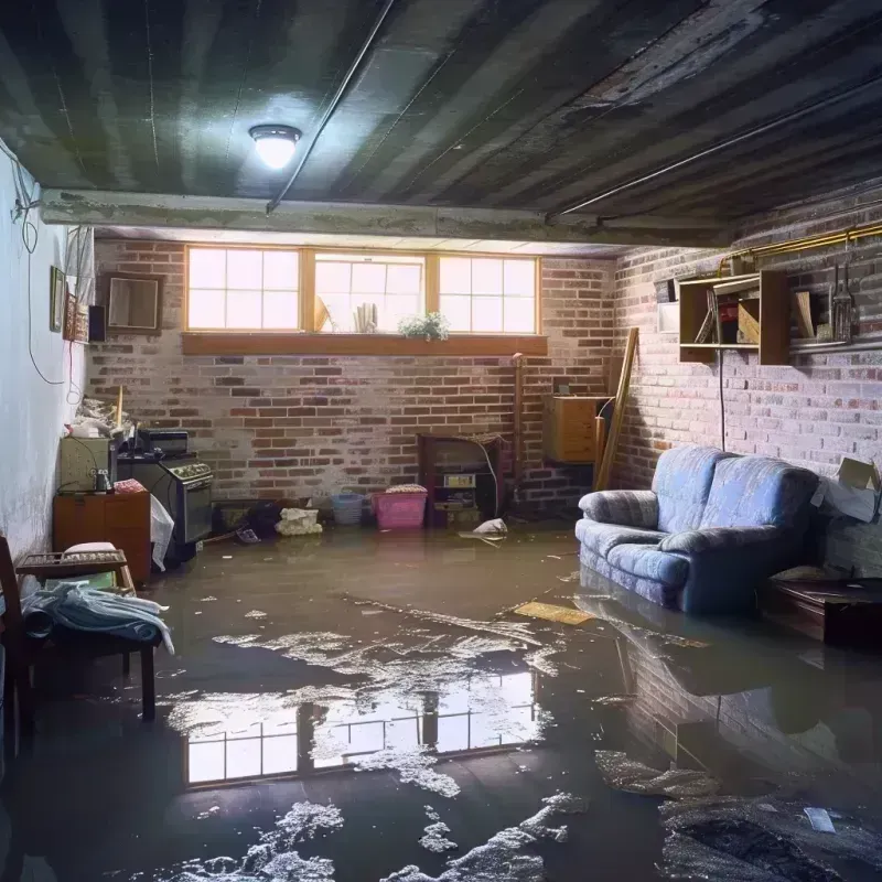 Flooded Basement Cleanup in Ola, AR